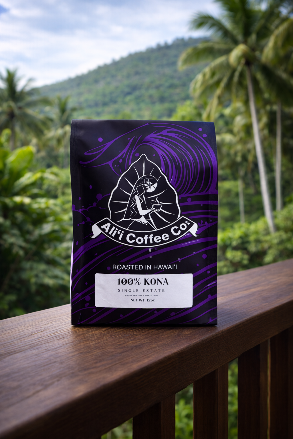 100% Kona Coffee Single Origin Light Roast (12 oz) | Aliʻi Coffee