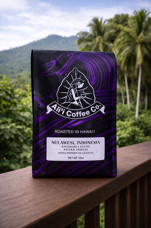Indonesian Sulawesi Natural Coffee (12 oz)